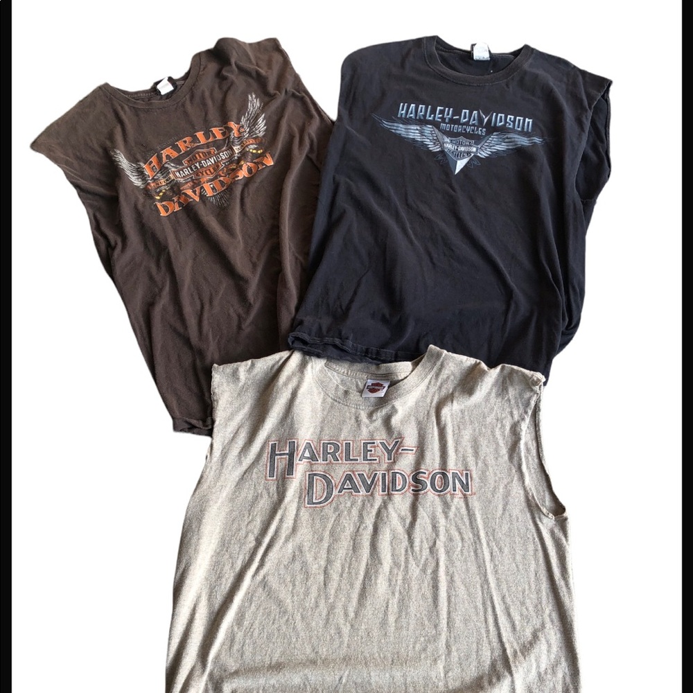 Harley Davidson lot